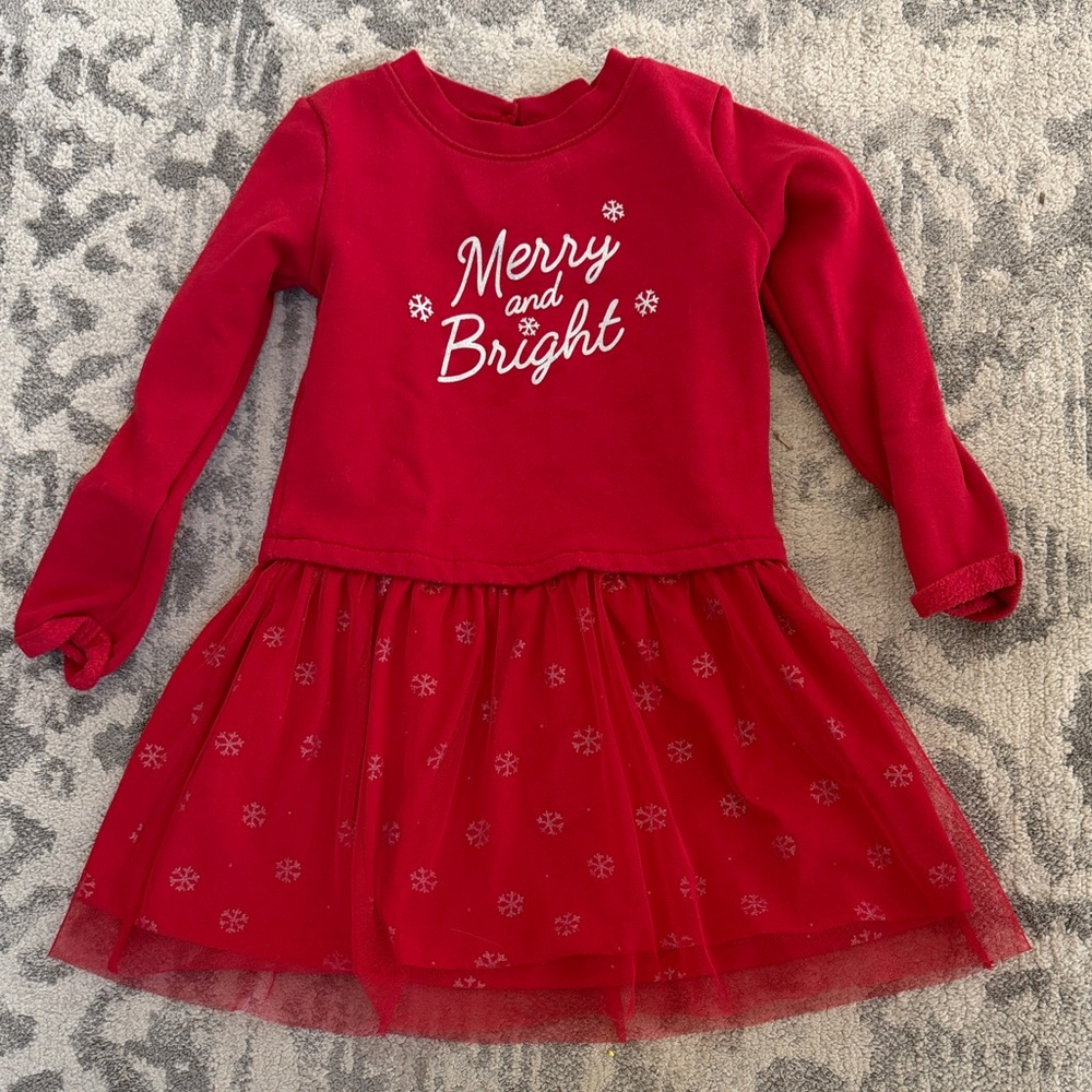 Red 'Merry and Bright' Dress
